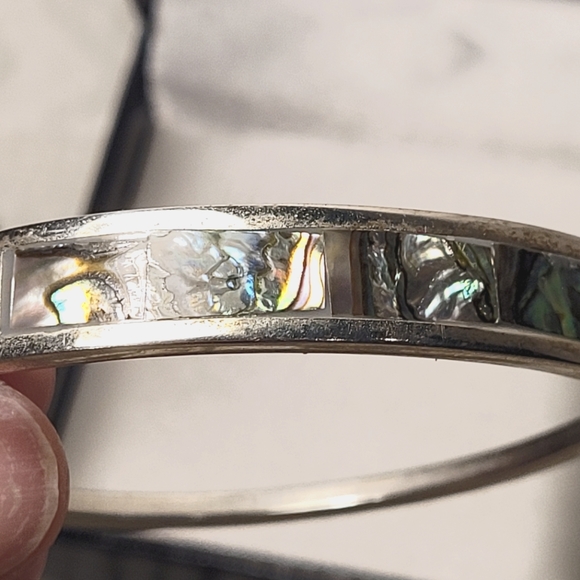 Bracelet with mother of pearl inlay - Picture 3 of 5